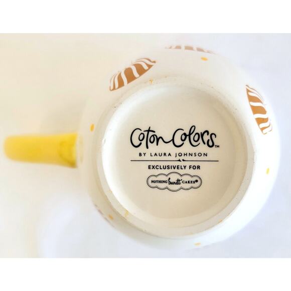Coton Colors Nothing Bundt Cake Coffee Mug "Today is a LEMON kind of day" - Picture 7 of 7